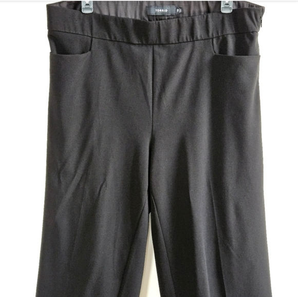 📌60 TORRID WIDE LEG CROP PANTS WOMEN'S PLUS SIZE 18 - Picture 6 of 6